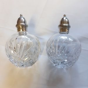 Crystal salt and pepper shaker